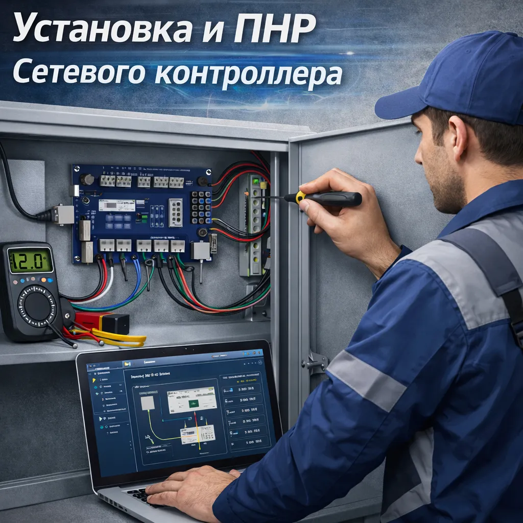 Установка и ПНР сетевого контроллера